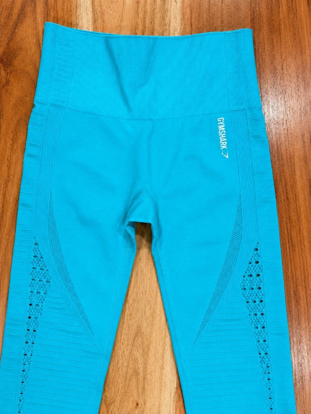 Gymshark Teal Seamless Matching Set | Sports Bra & Leggings | Size Small - Picture 2 of 5